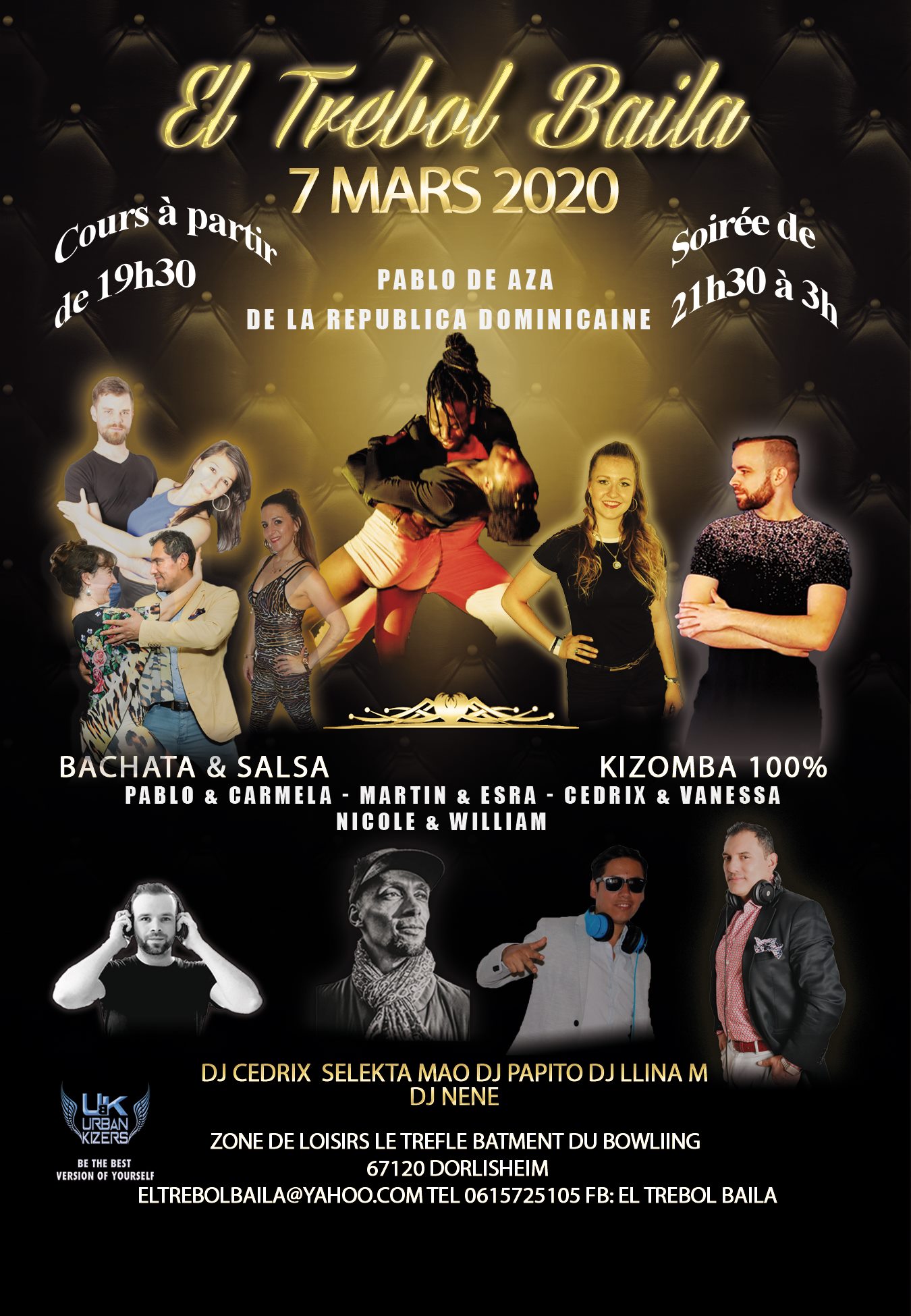 El Trebol Baila - Grande soirée SBK - Samedi 7 mars