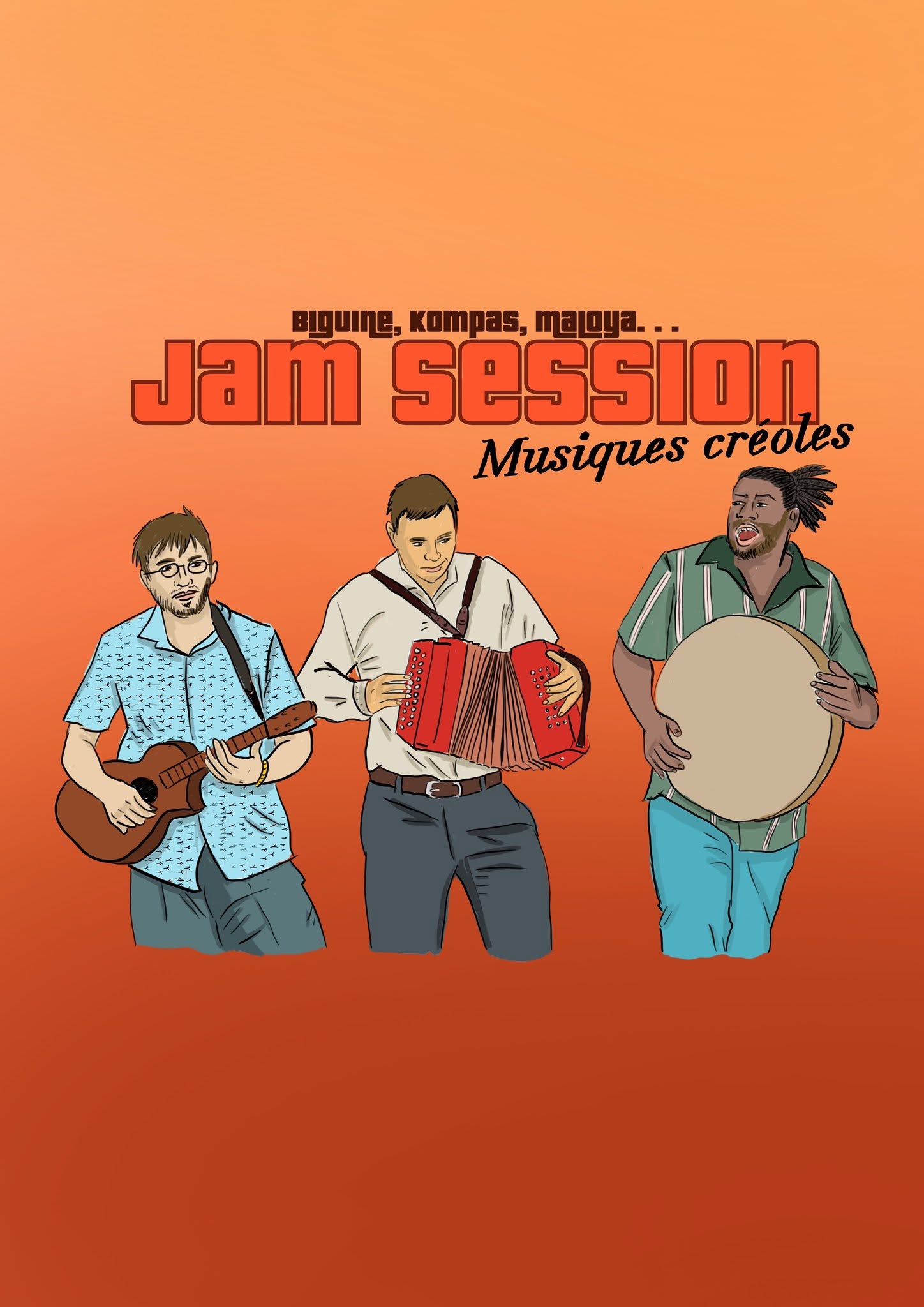JAM MUSIQUES CRÉOLES à La Moulinette