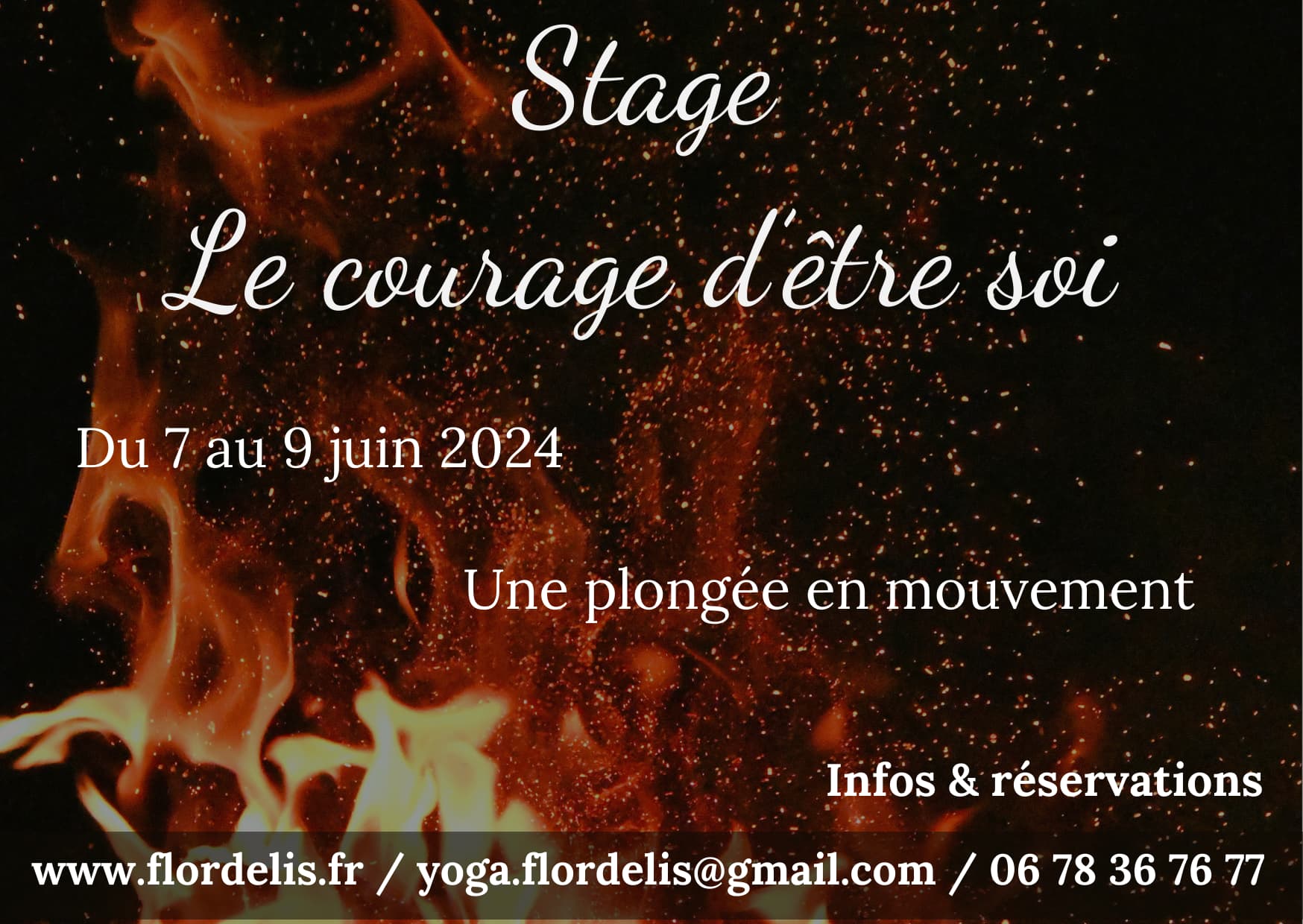 Stage Le courage d'être soi
