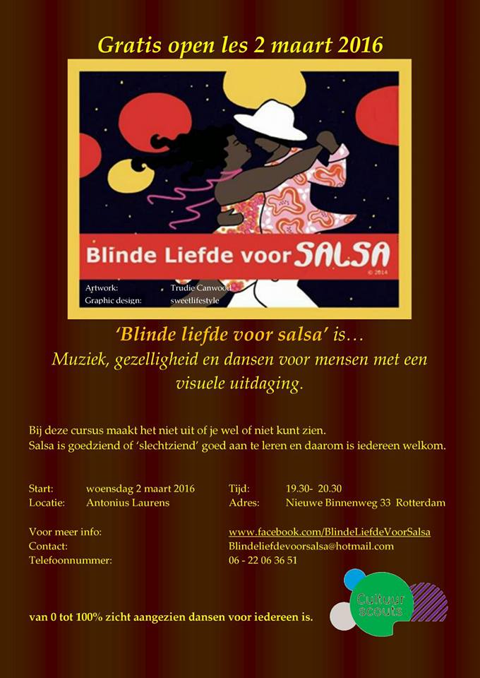 Gratis Openles 'Blinde Liefde Voor Salsa'