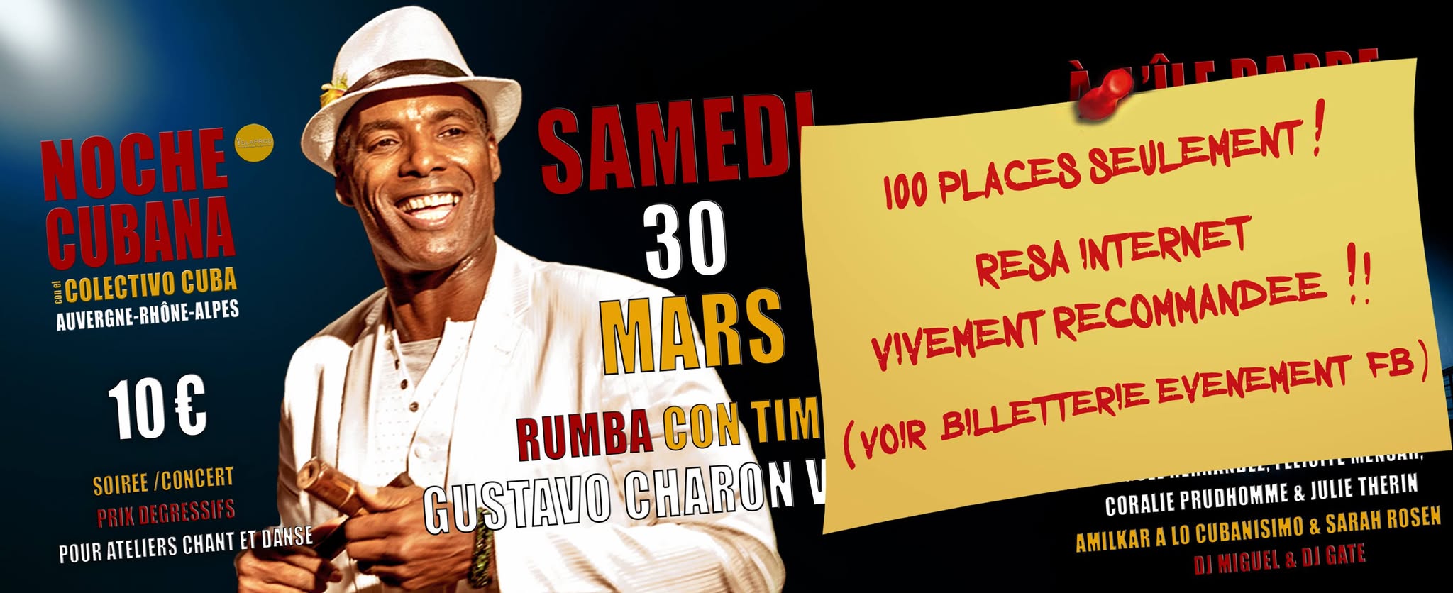 Rumba con Timba : Gustavo en Lyon !