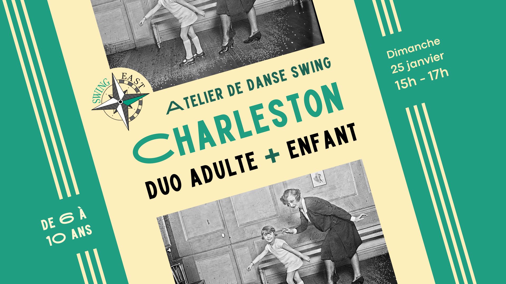 Stage de Charleston parent-enfant