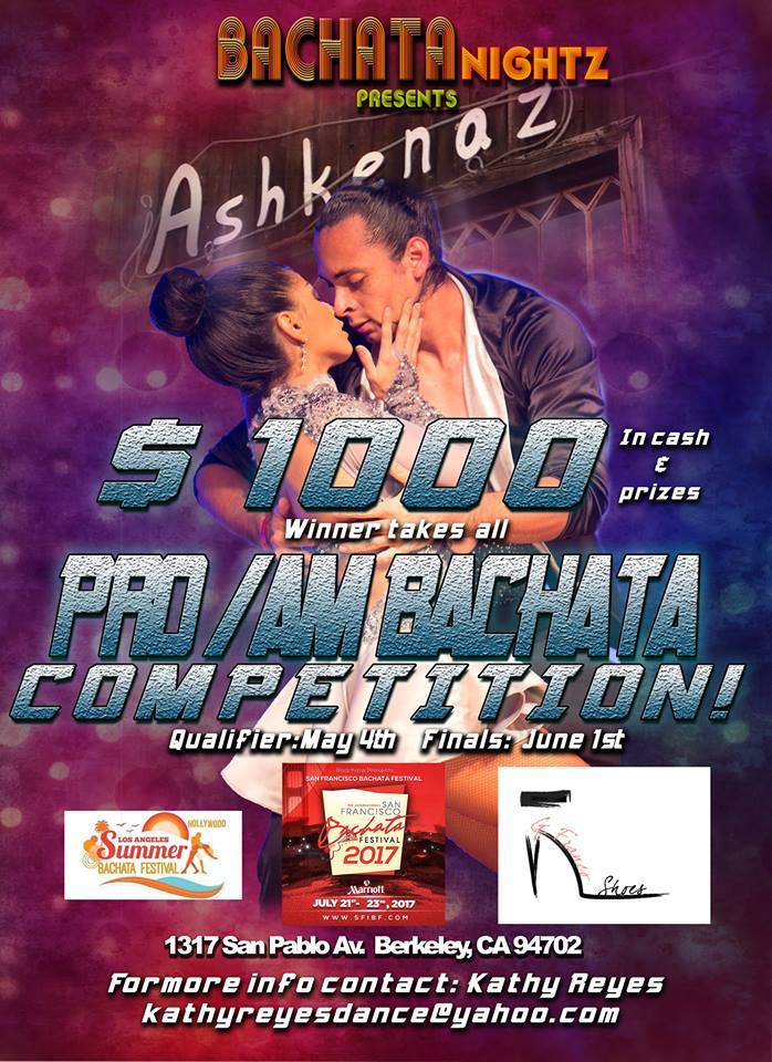 BACHATANightz.BE- Pro Am Couple Competition Qualifier MAY 4th