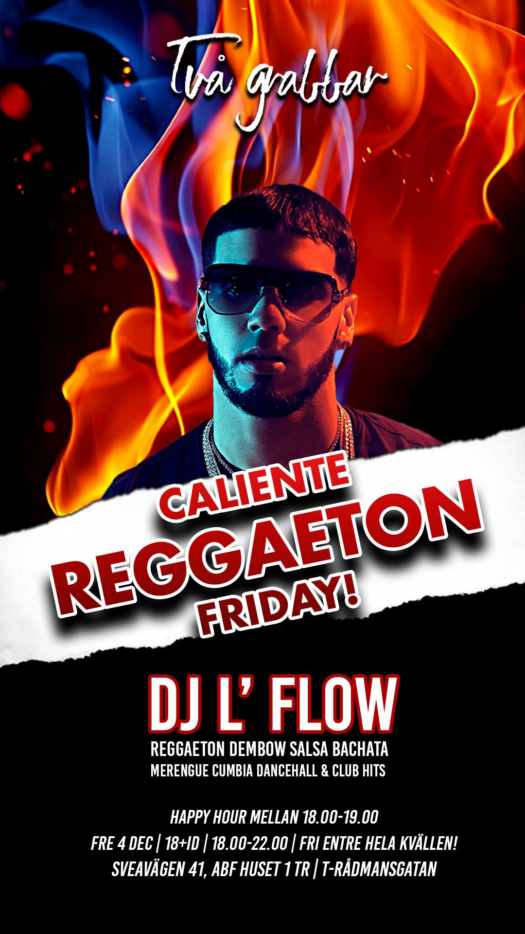 Caliente Reggaeton Friday Fri entre