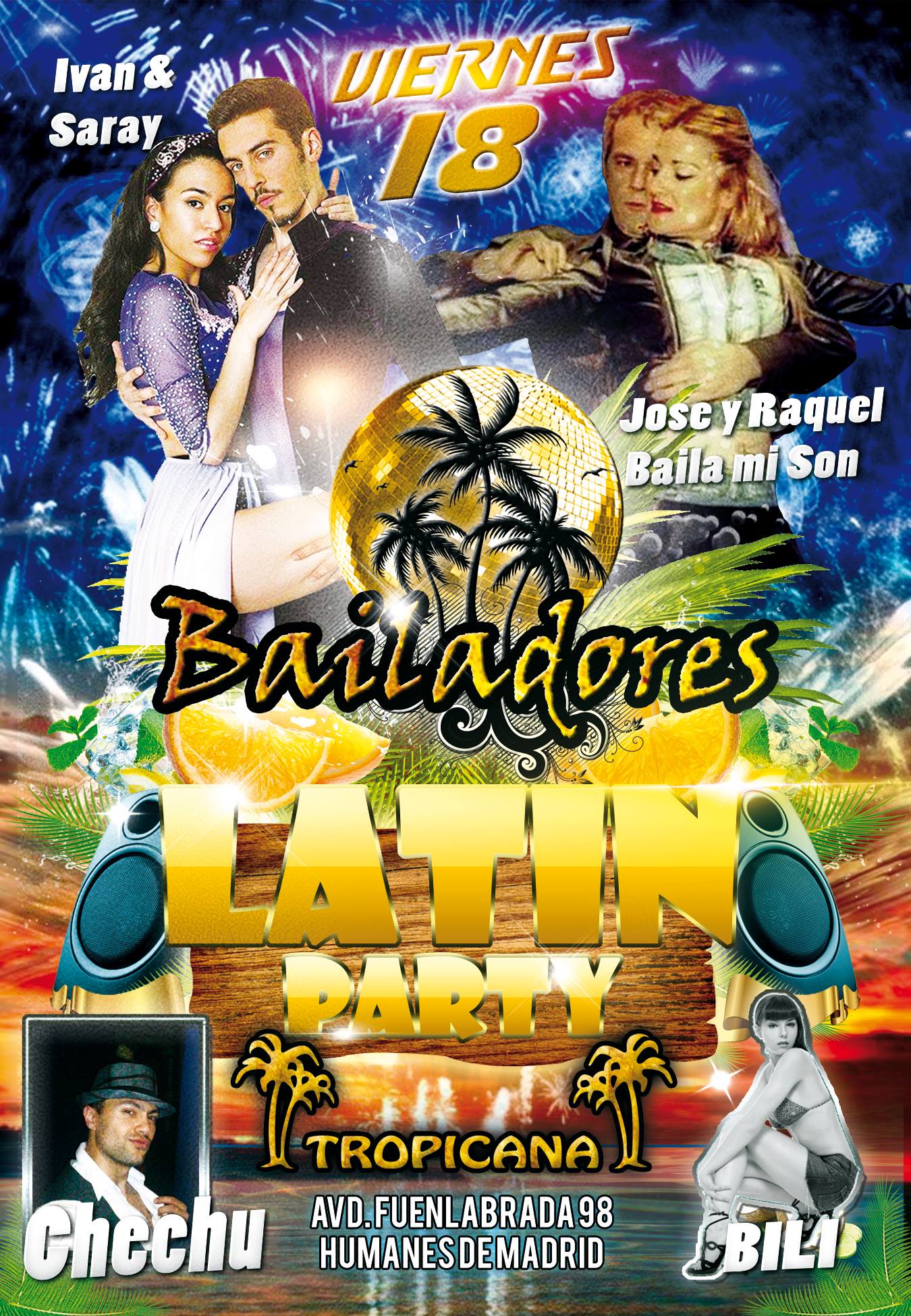 II Fiesta Bailadores en sala Tropicana