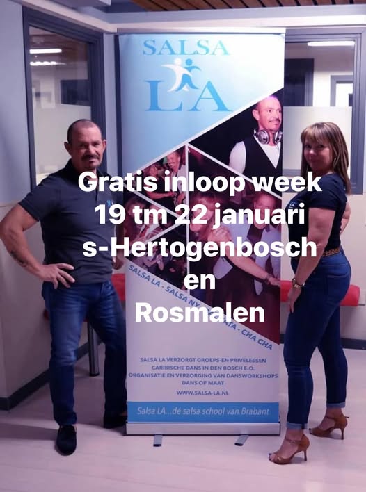 Gratis inloop week Salsa & Bachata alle niveaus bij Salsa L.A.