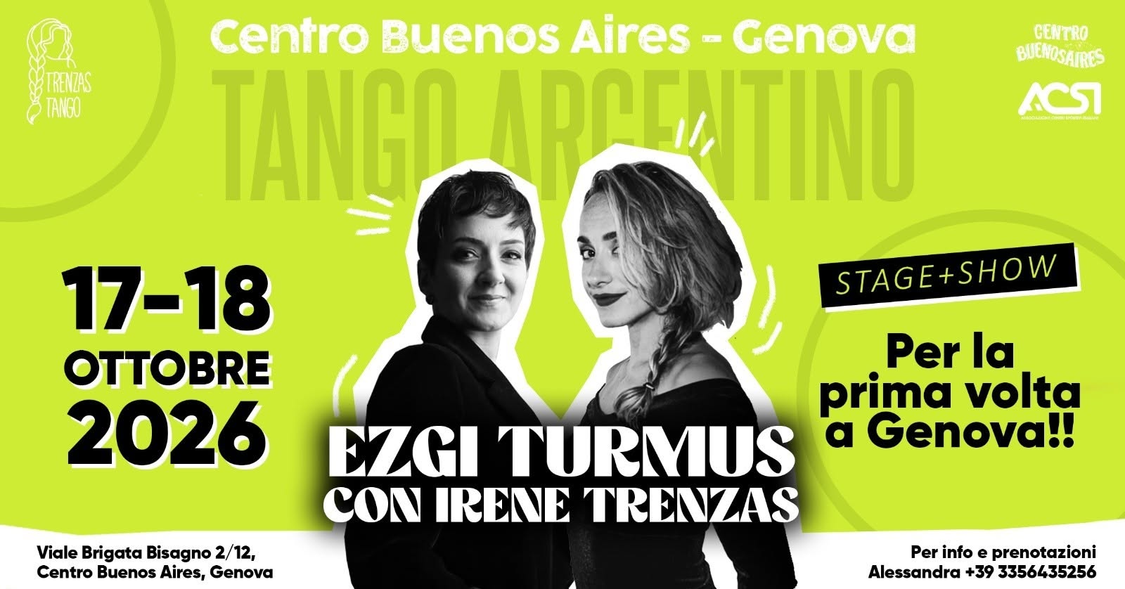 STAGE di Ezgi Turmuş e Irene Trenzas Natali