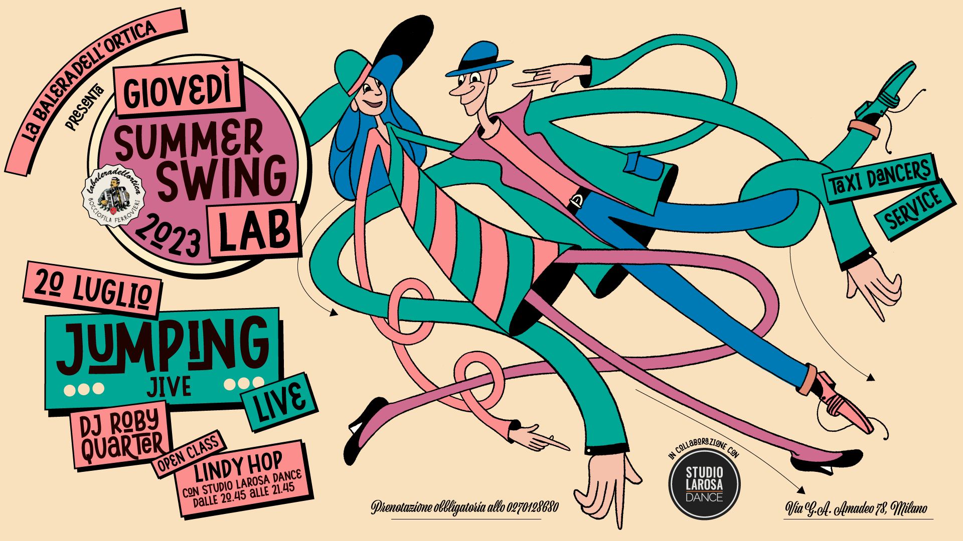 SUMMER SWING LAB #8 with THE JUMPING JIVE
