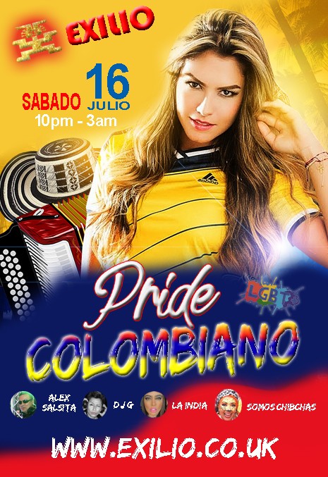 Exilio presents Orgullo Colombiano