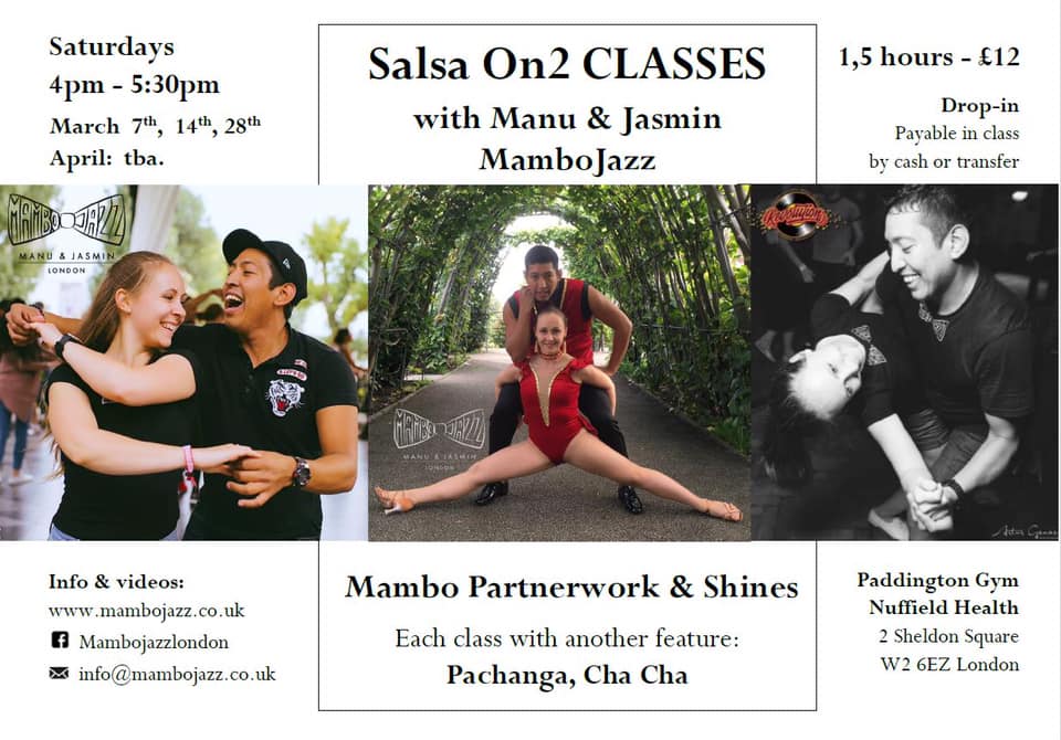 Mambo Salsa On2 classes by MamboJazz