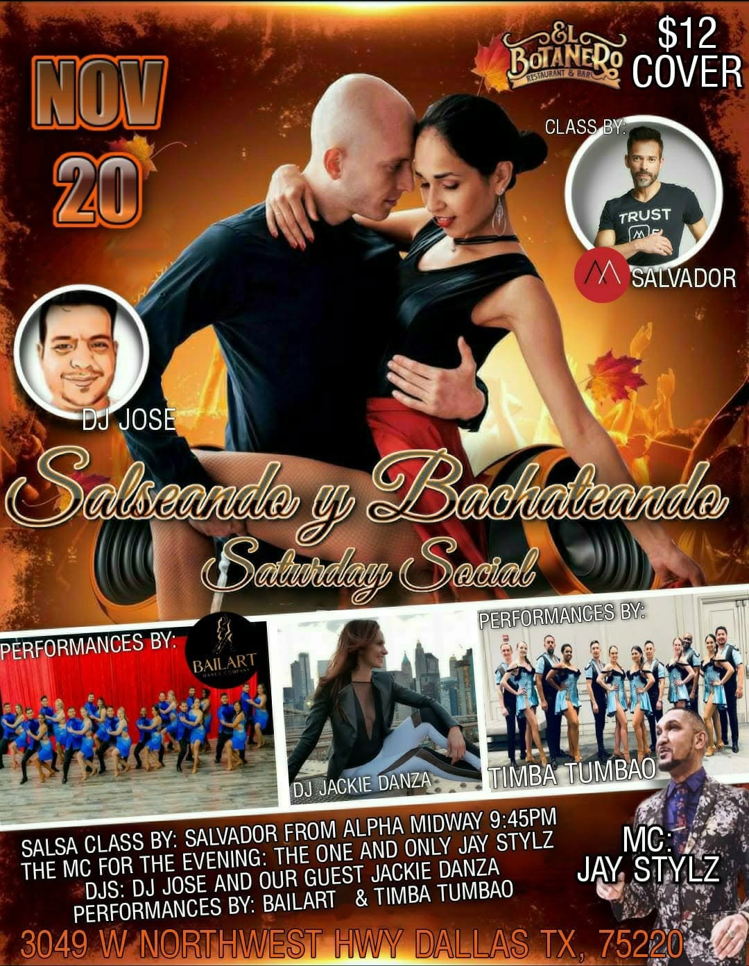 Salseando y Bachateando Saturday Social