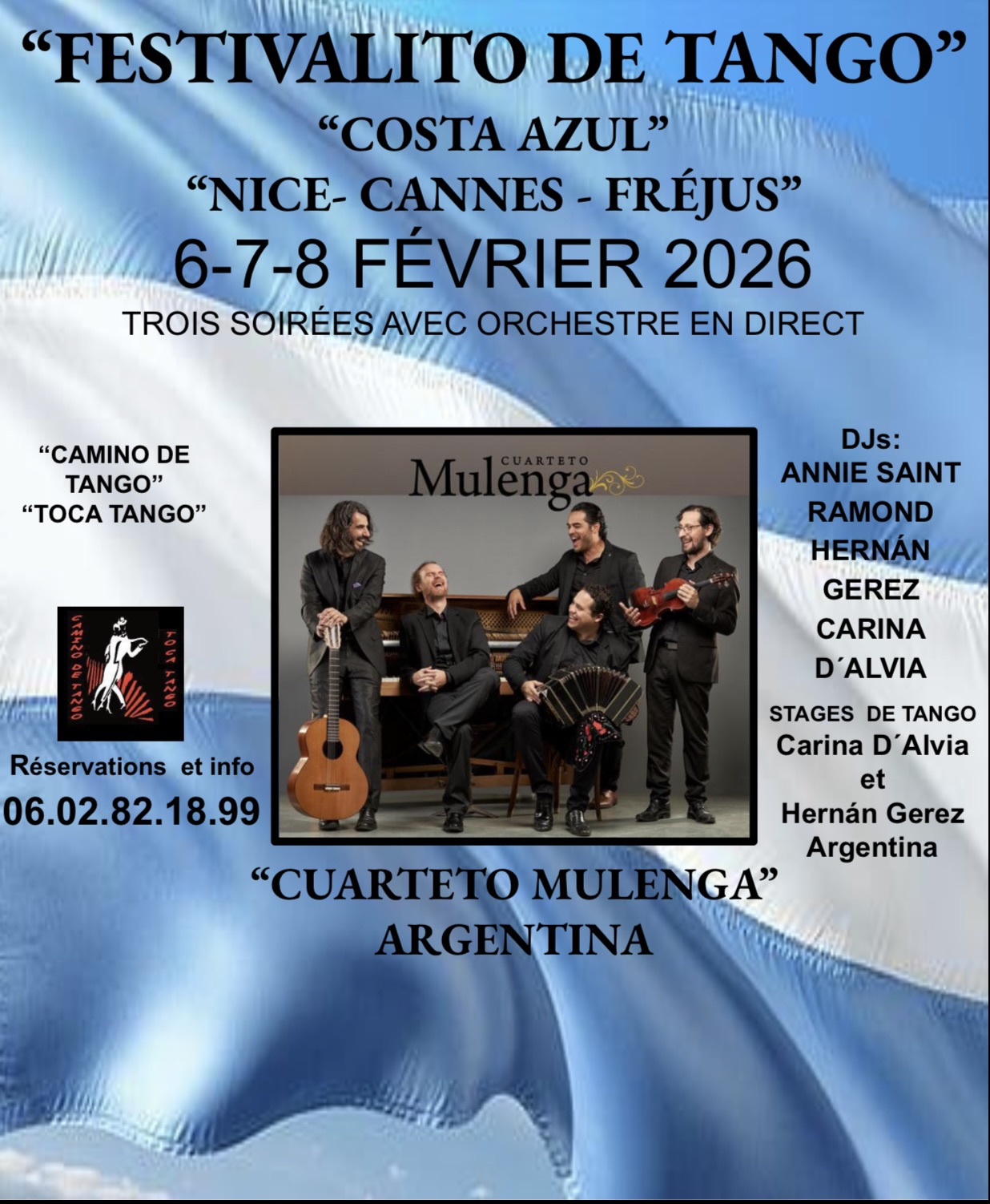 "FESTIVALITO DE TANGO COSTA AZUL “