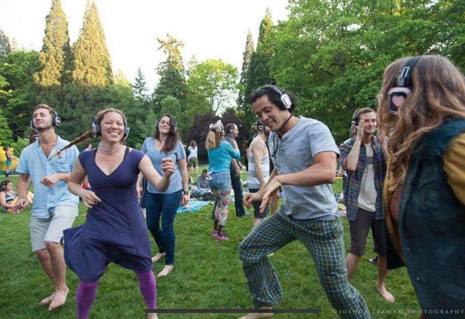Dance The Change :: silent disco parties for a cause!