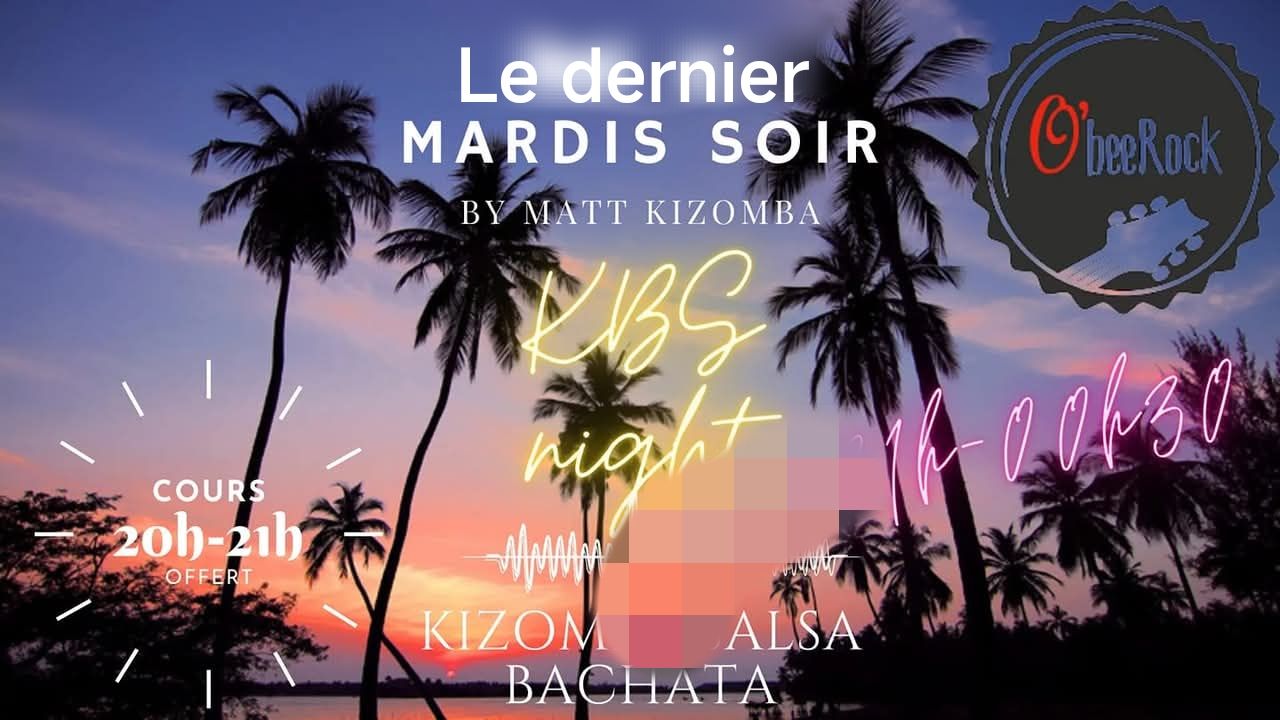 O'beerock KBS Saison 4 ☆ Cours BACHATA by VIRGINIE & JEAN