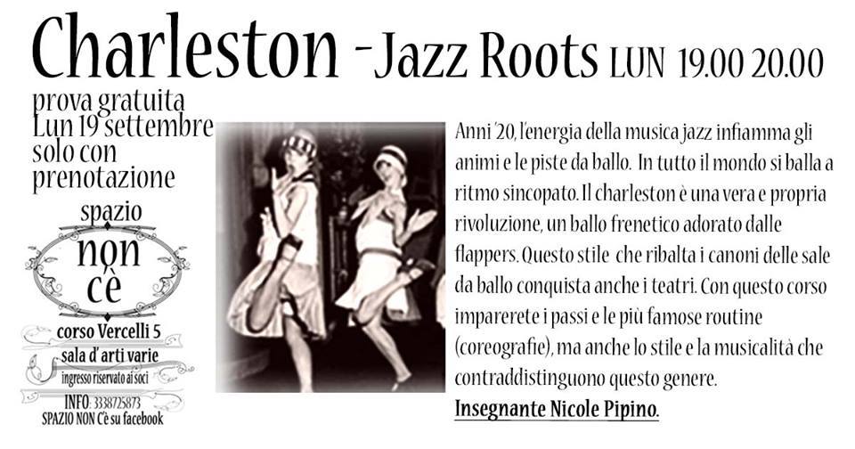 Lezione prova charleston allo spazio non c'è!