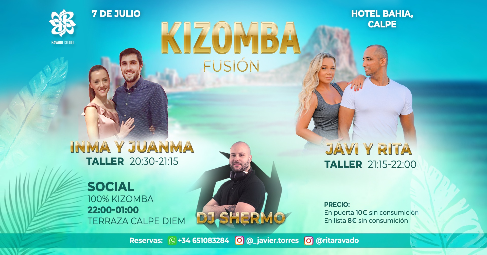 Kizomba Fusión en la terraza Diem