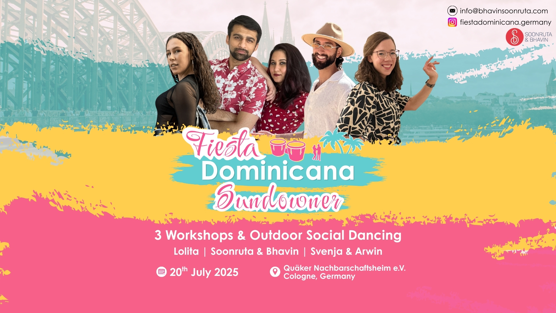 Fiesta Dominicana Sundowner - Workshops + Outdoor Dancing
