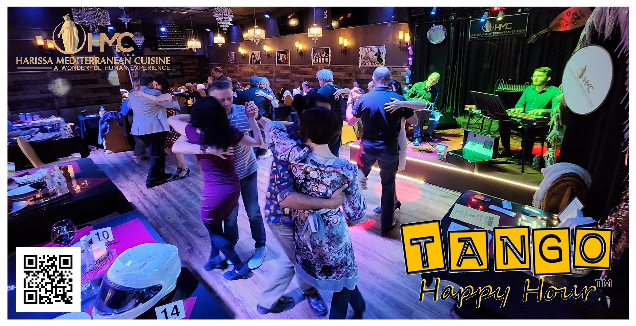 TangoHappyHour w live music & drop-in lesson!