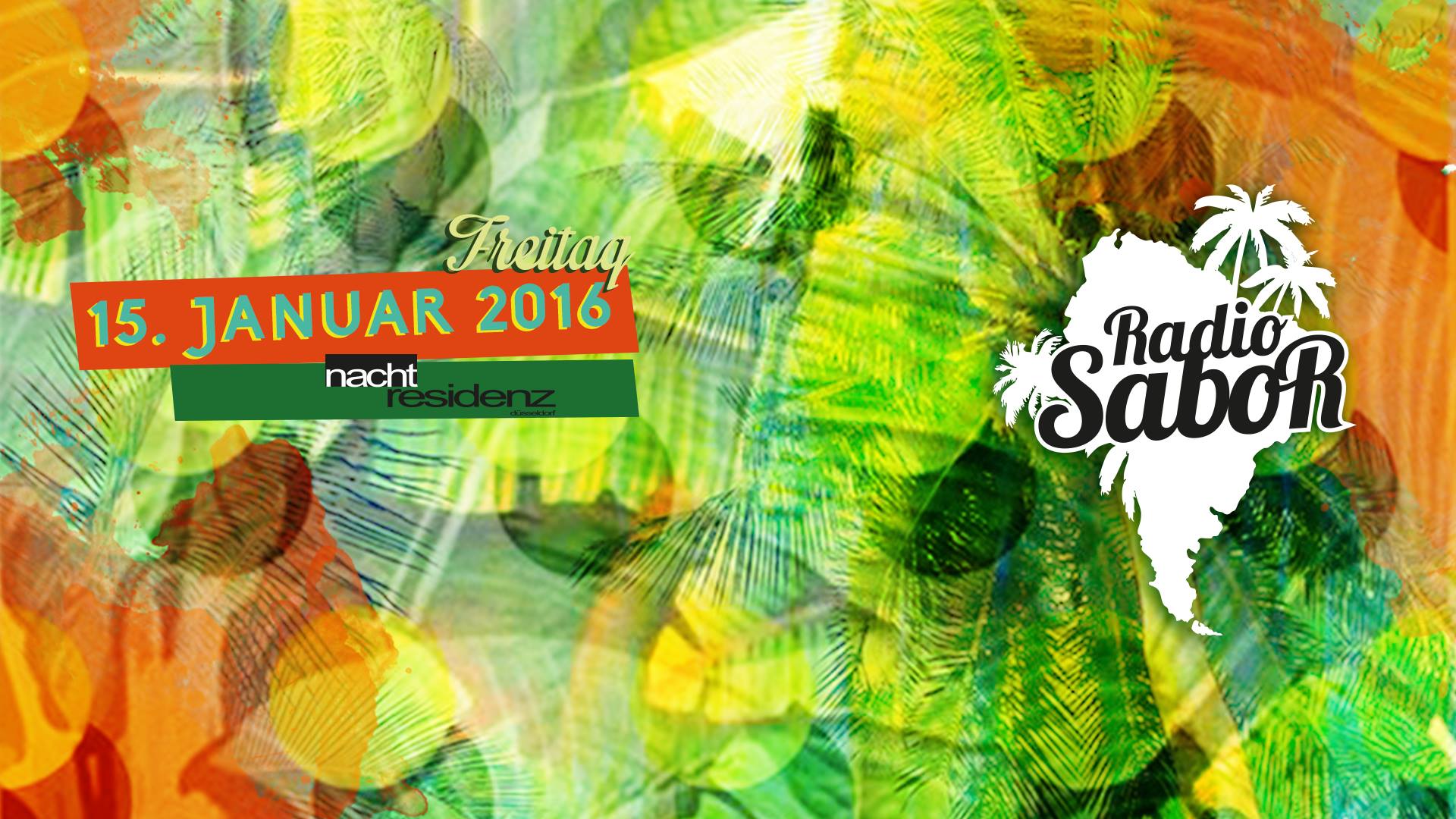 RADIO SABOR ★ FR 15.01. at Nachtresidenz Düsseldorf