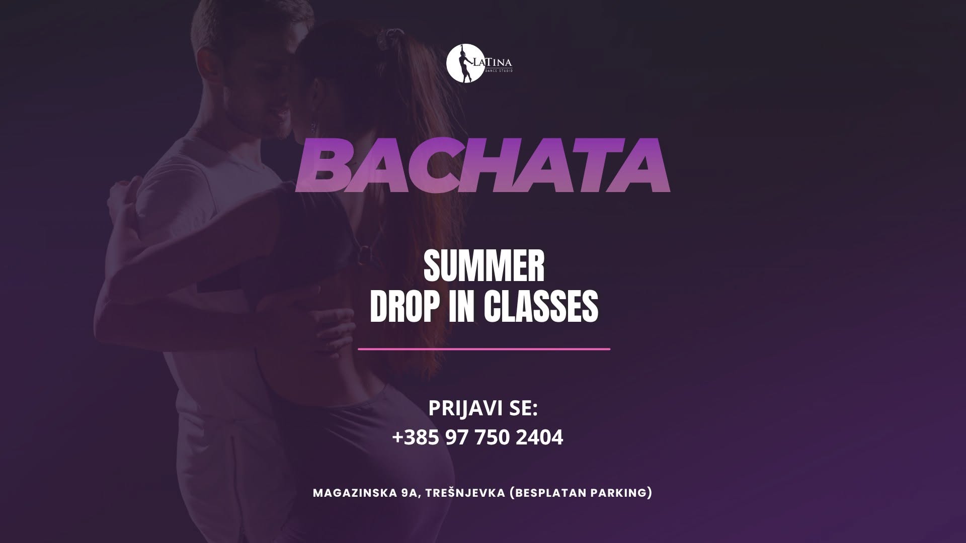 BACHATA SUMMER DROP IN CLASSES