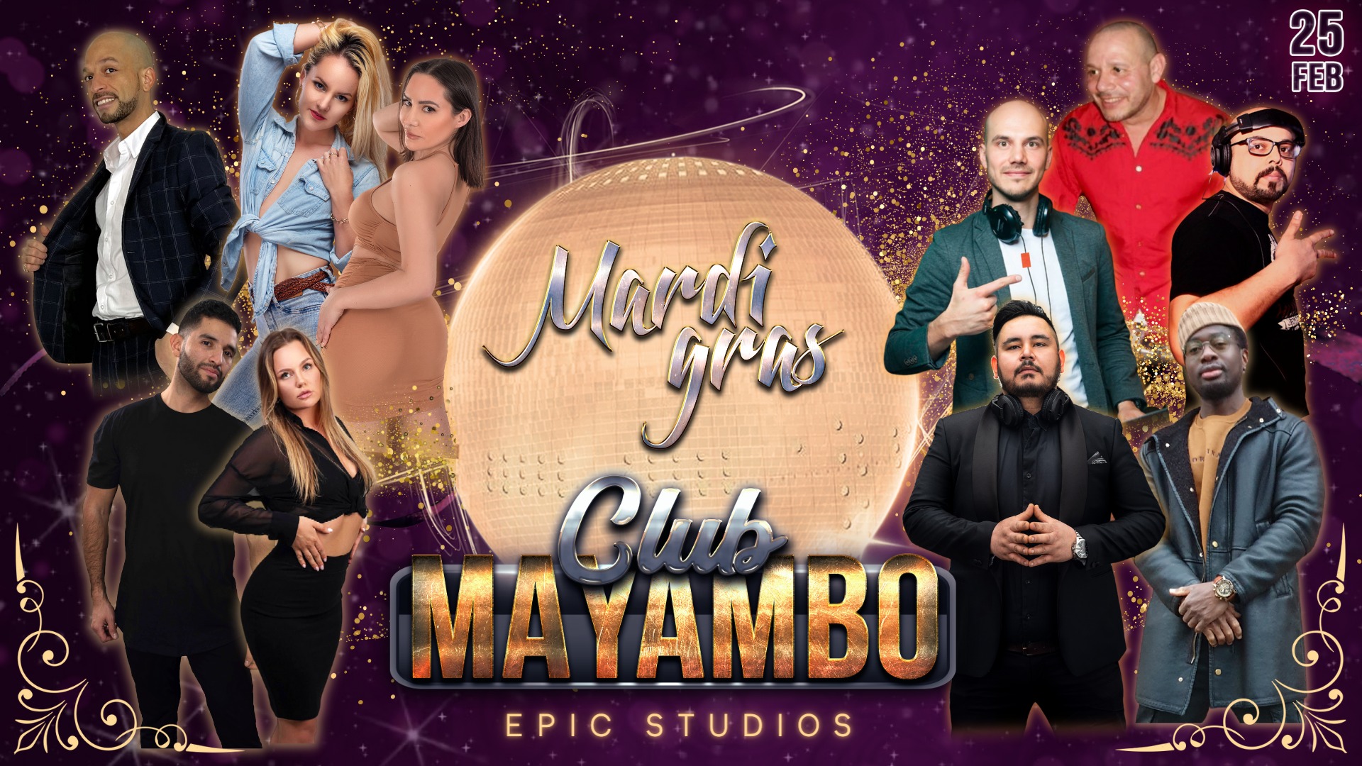 Club Mayambo Mardi Gras Party