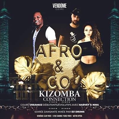 Afro&Co Kizomba Dj drums on the mix Workshop Harvey&Nina