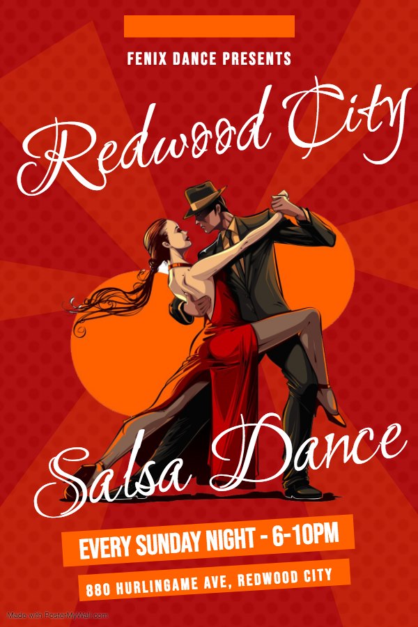 Redwood City Salsa Dance! Salsa Lesson + Salsa Dance Party!