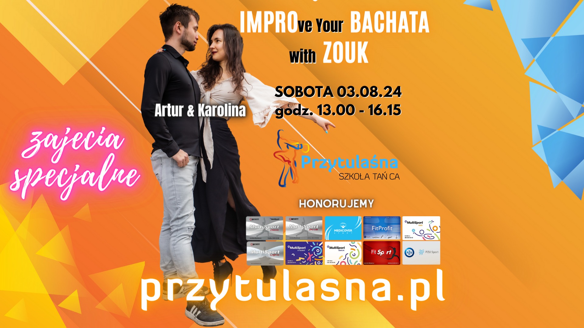 IMPROve Your BACHATA with ZOUK z Arturem i Karoliną