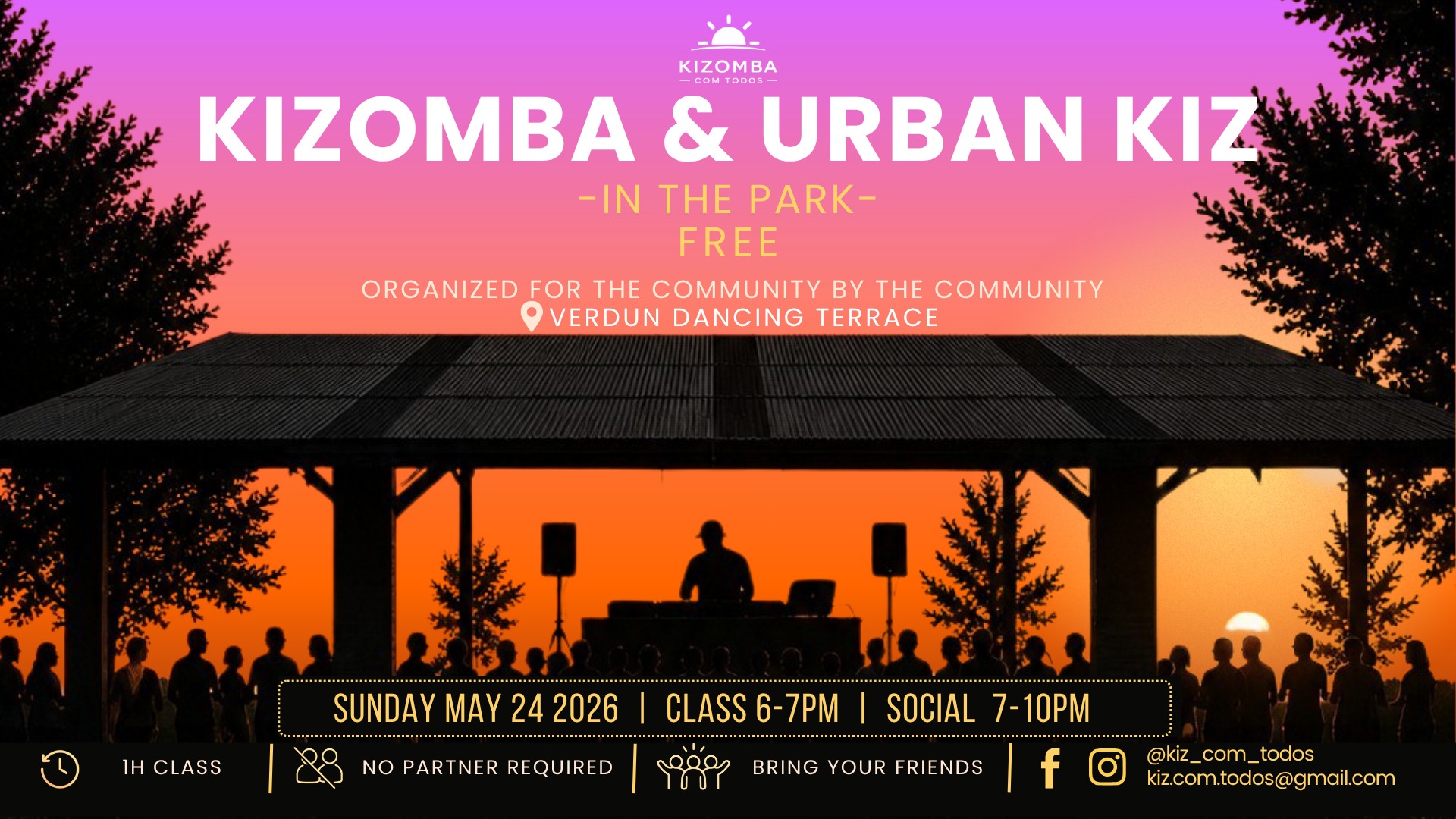 Kizomba com Todos - Kizomba & Urban Kiz in the park!