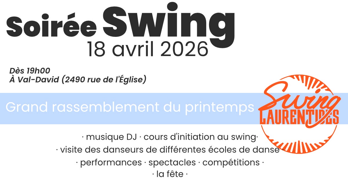 Soirée swing pour la cause CASO