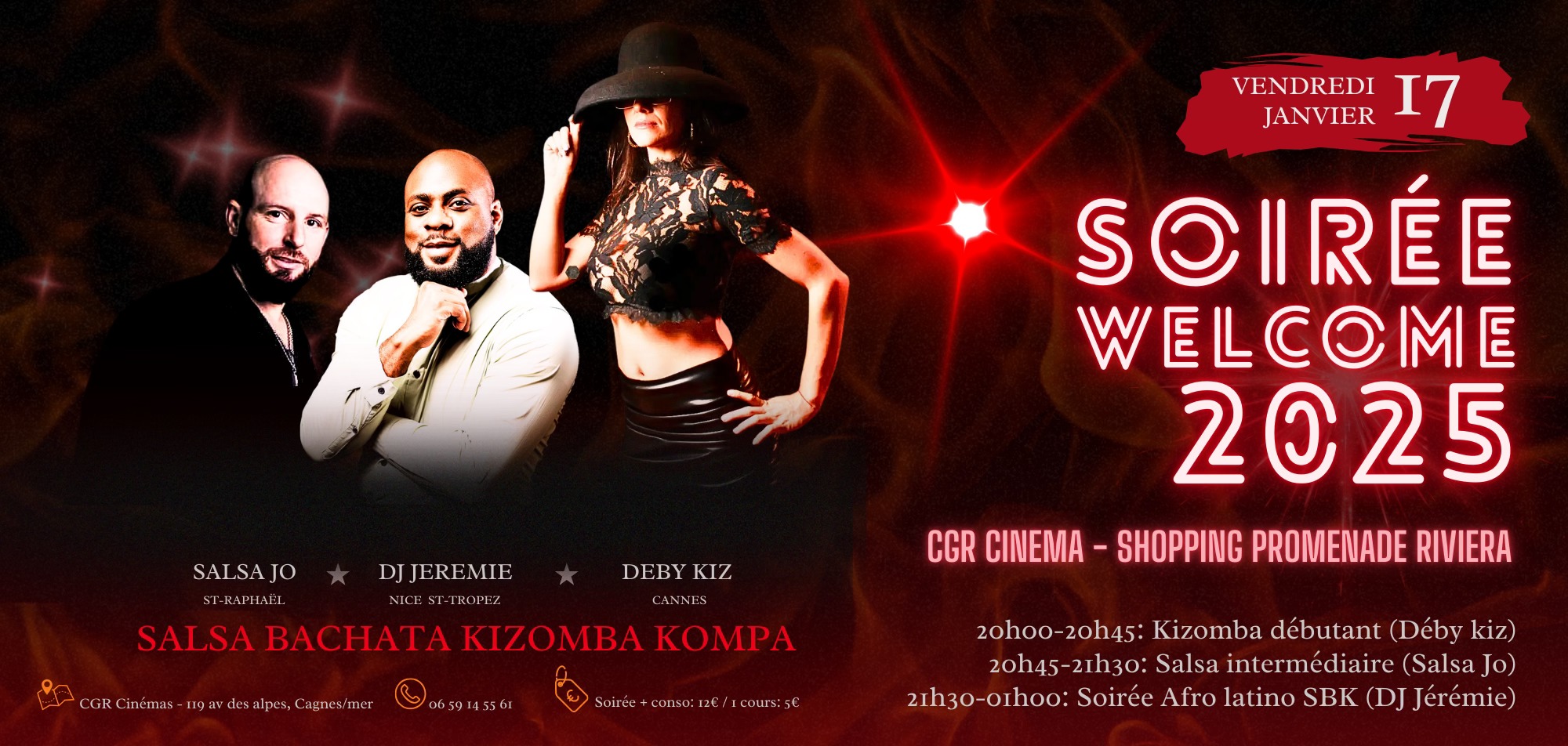 Soirée Welcome 2025 (Afro Latino SBK)