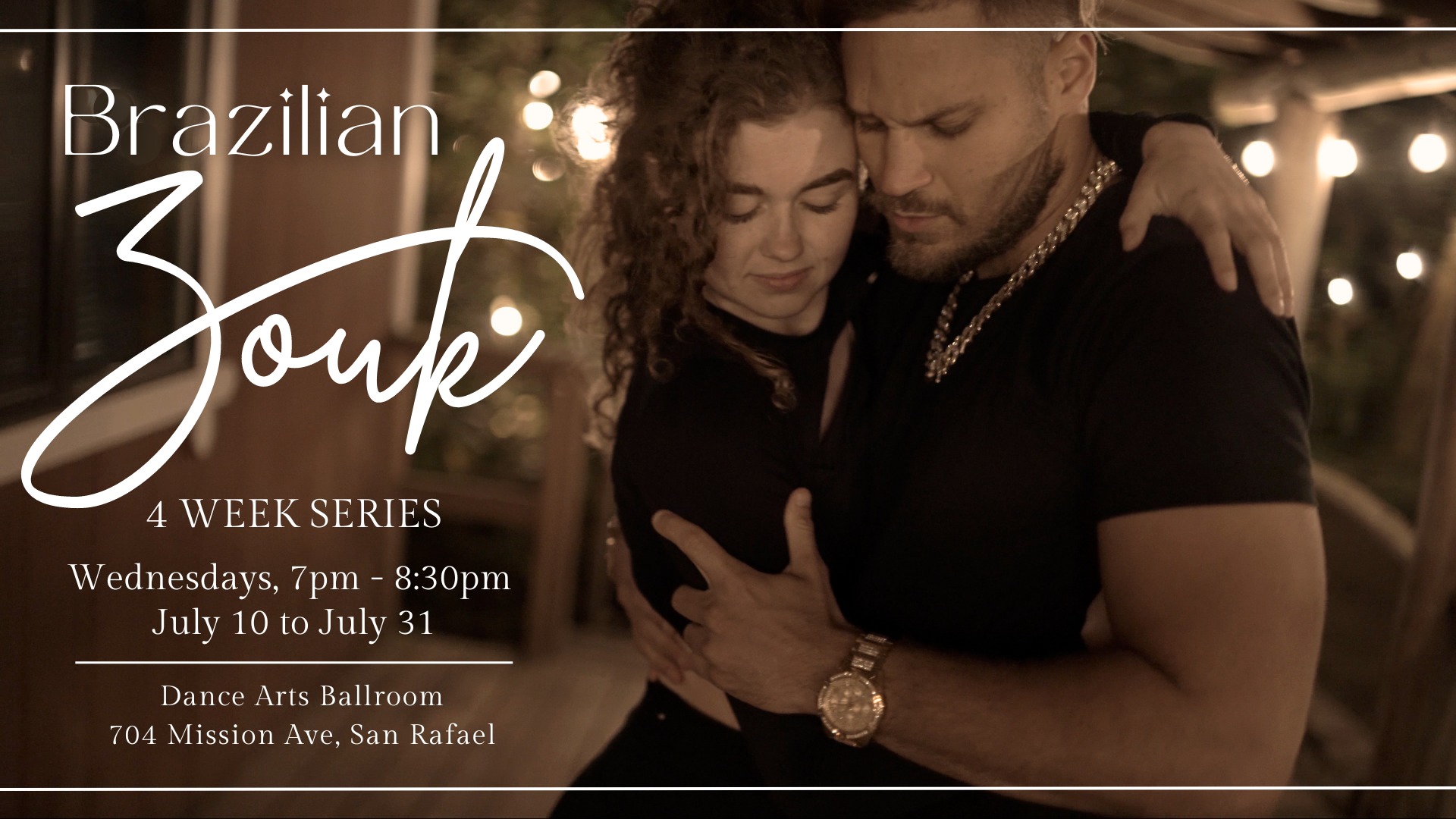 Brazilian Zouk in Marin: 4-Week Series