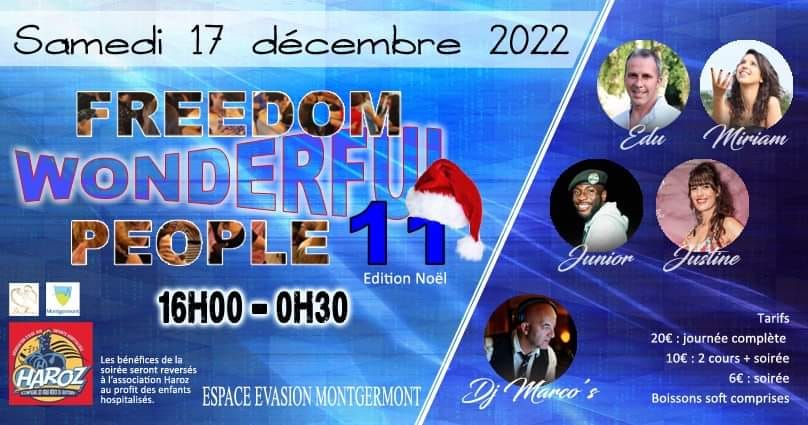 FREEDOM WONDERFUL PEOPLE 11 - SAM 17 DECEMBRE 2022 - SPECIAL HAROZ
