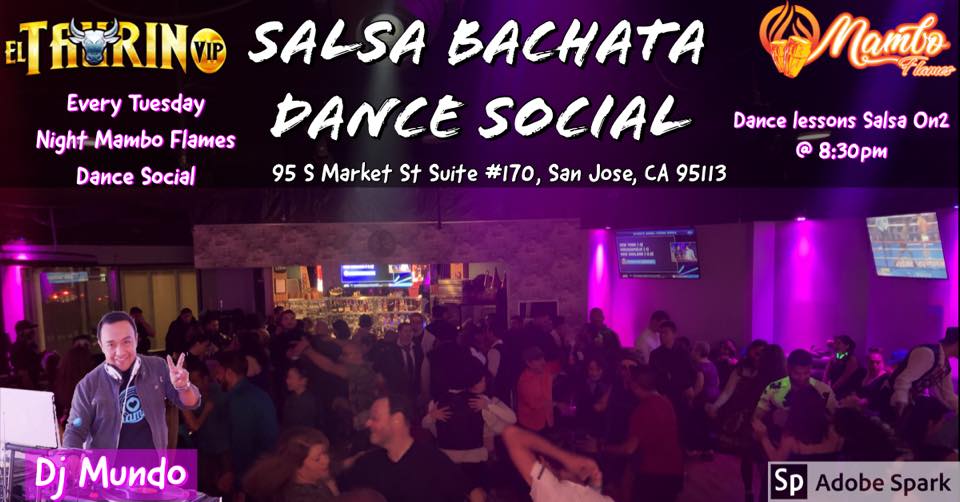 Mambo Flames Salsa Bachata Mambo Dance Social