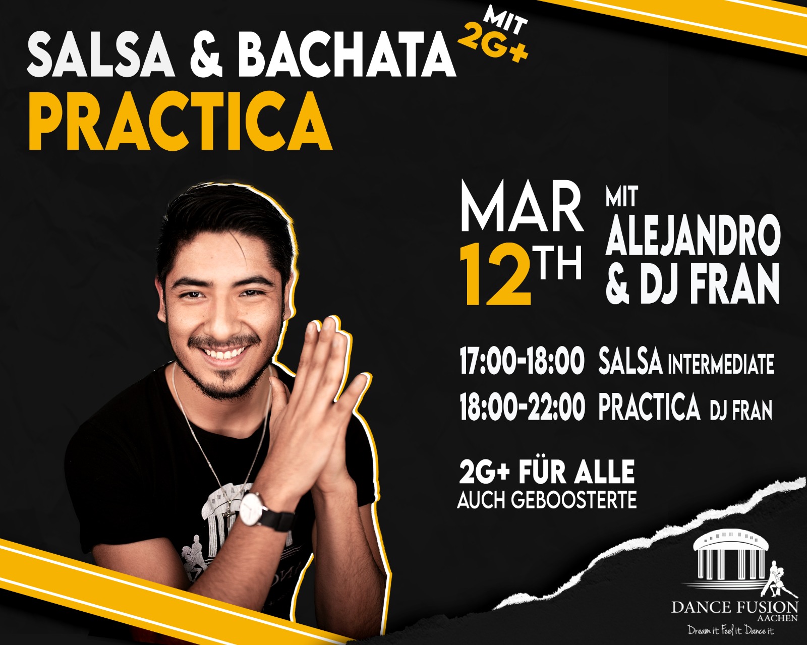 Salsa Lernen und Üben, Dance Fusion Aachen