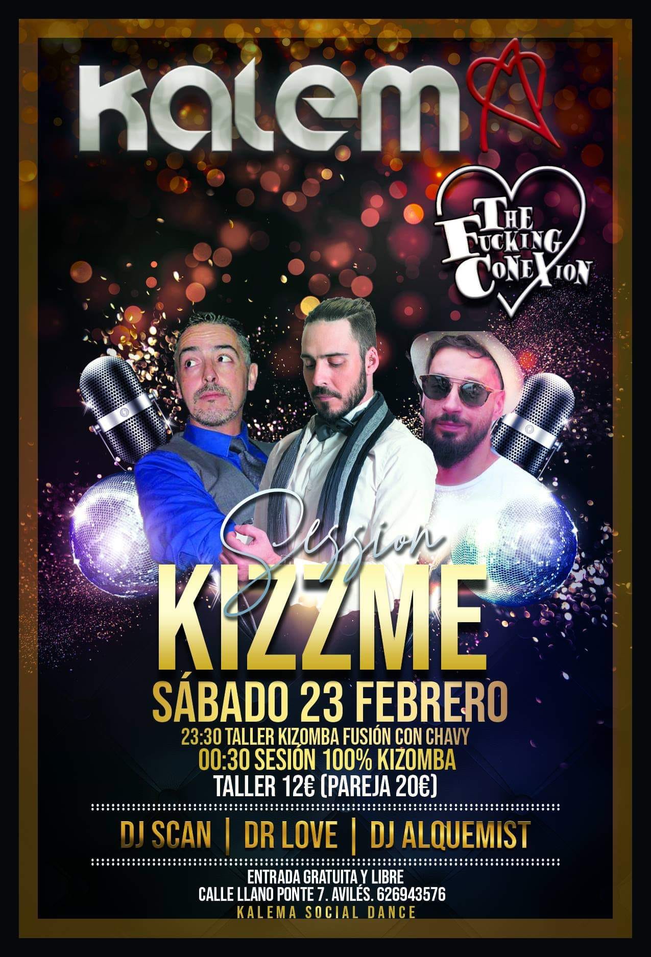 Sesión KizzMe en Kalema