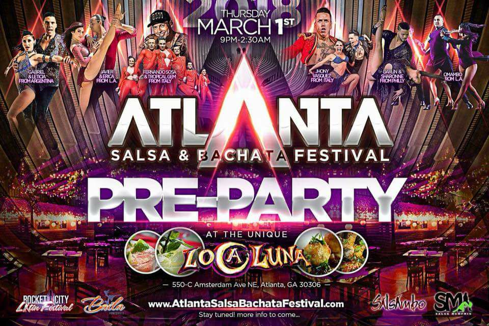 Atlanta Salsa Bachata Festival Pre Party