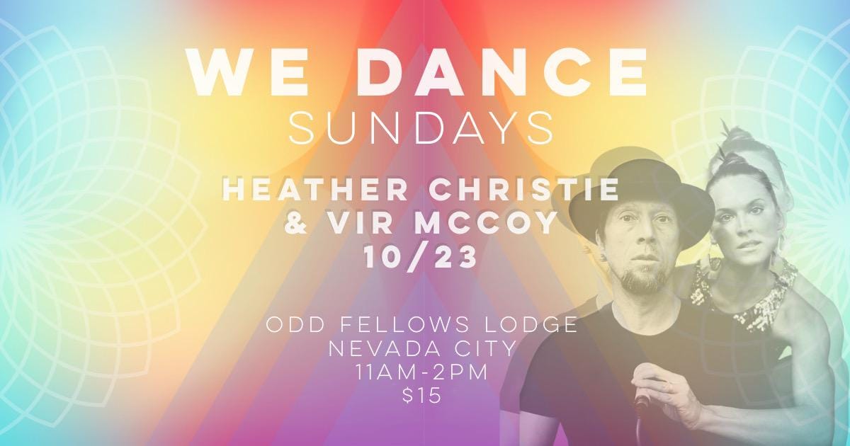 We Dance Sundays :: Heather Christie + Vir McCoy