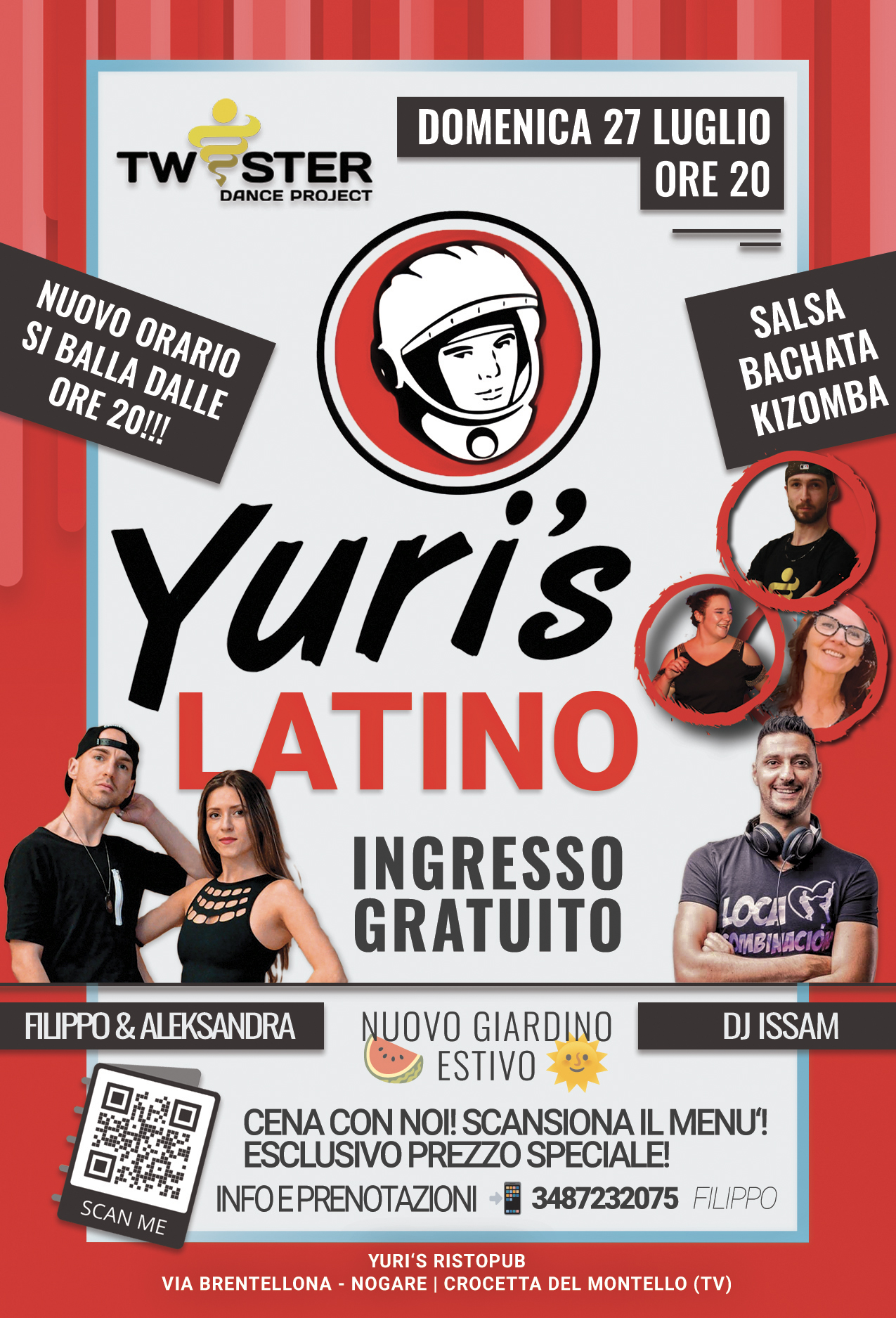YURI'S LATINO ft. APERILATINO 27.7.25 CROCETTA DEL MONTELLO (TV)