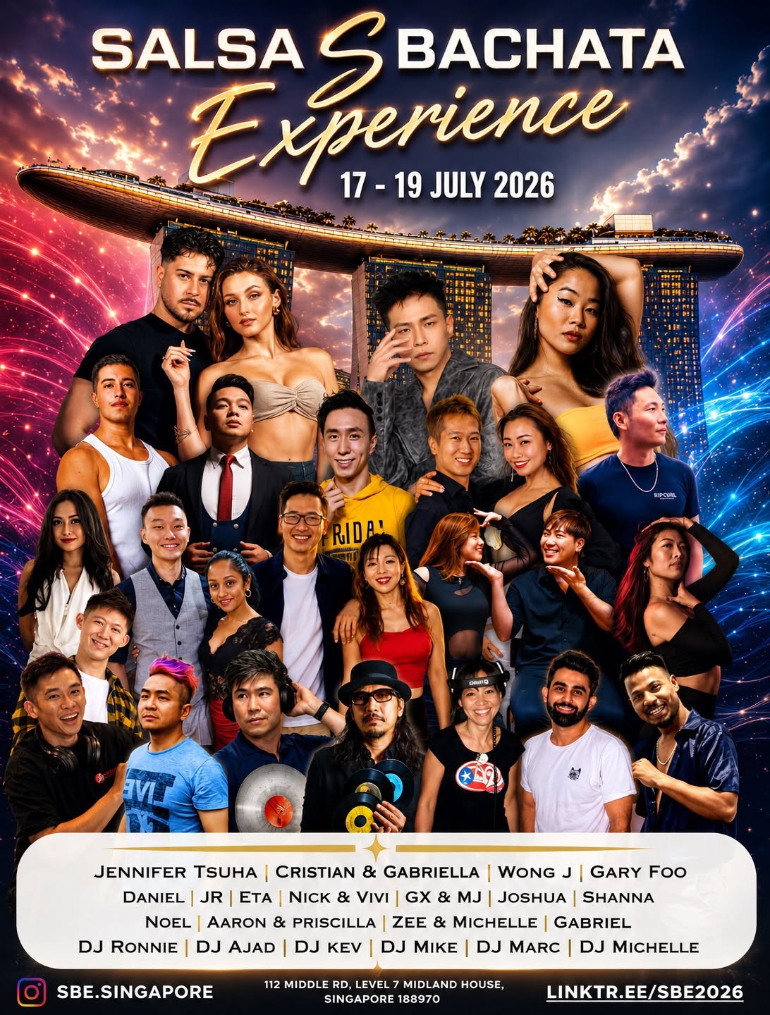 Salsa Bachata Experience 17-19 July 2027