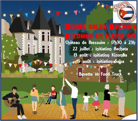 Soirée Salsa Bachata Kizomba en pleine air