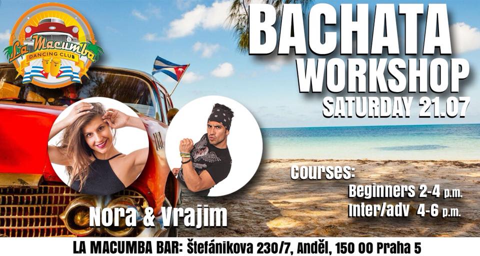 Bachata Workshop & Party with Nora & Vrajim @La Macumba