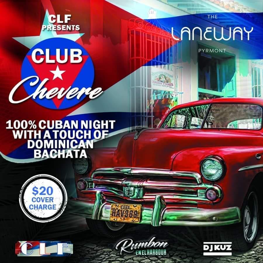Cuban night Saturdays @ The Laneway hotel!
