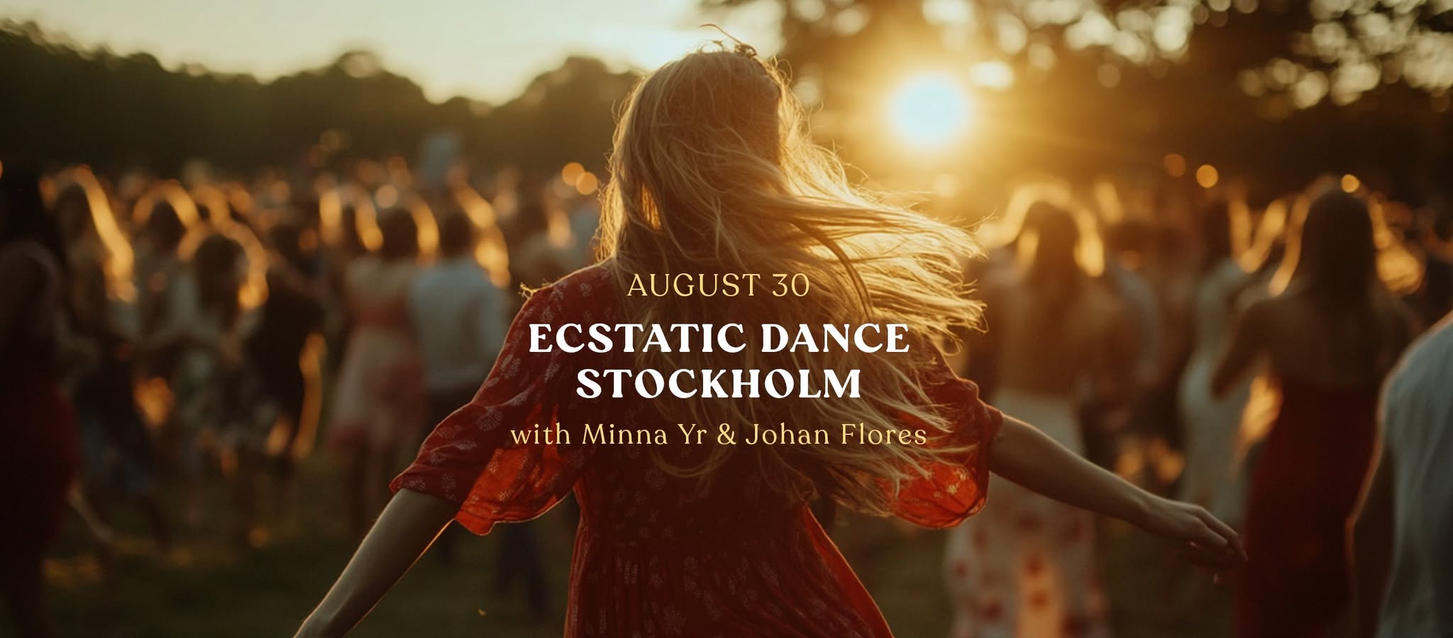 Ecstatic Dance Stockholm: Open Air with Minna Yr & Johan Flores