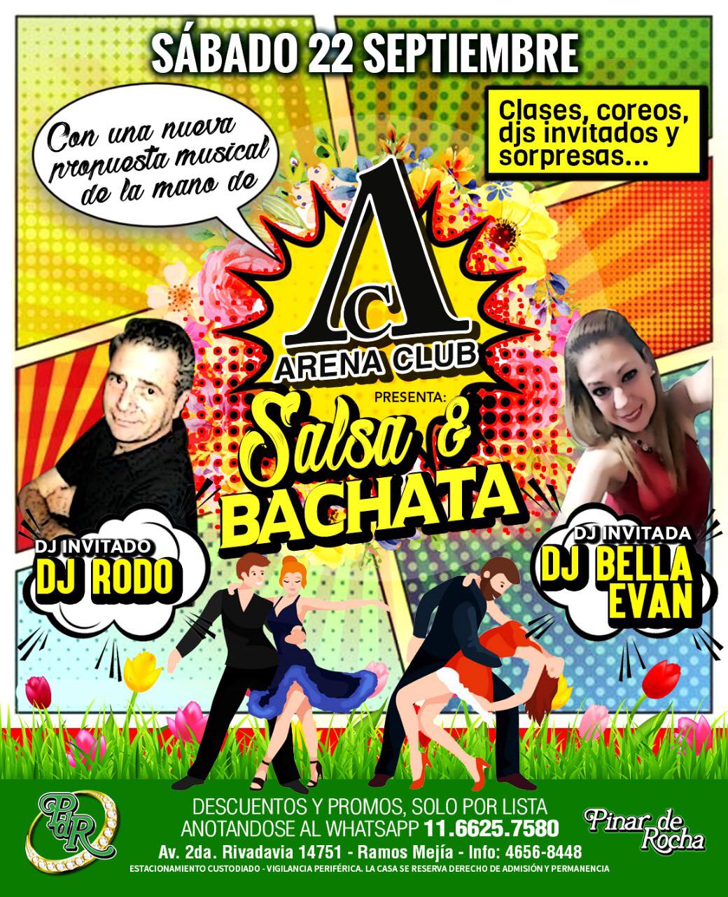 Arena Salsa & Bachata Primavera Colorida