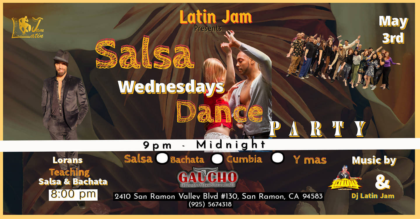 Salsa Night Wednesdays Gaucho Salsa Lessons Salsa Party Social Dancing
