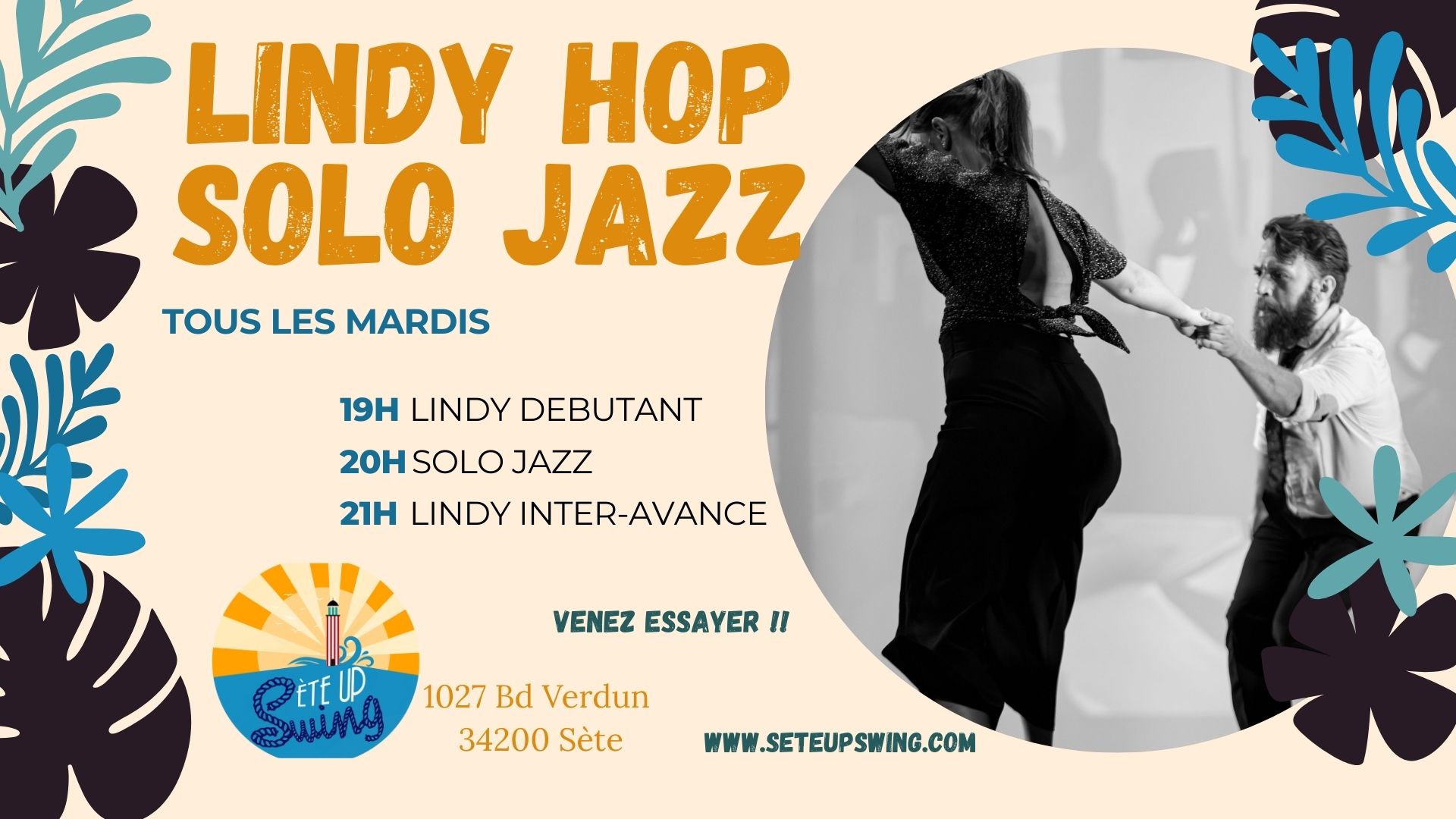 🎉 Portes ouvertes Swing Mardi 16 septembre 🎉