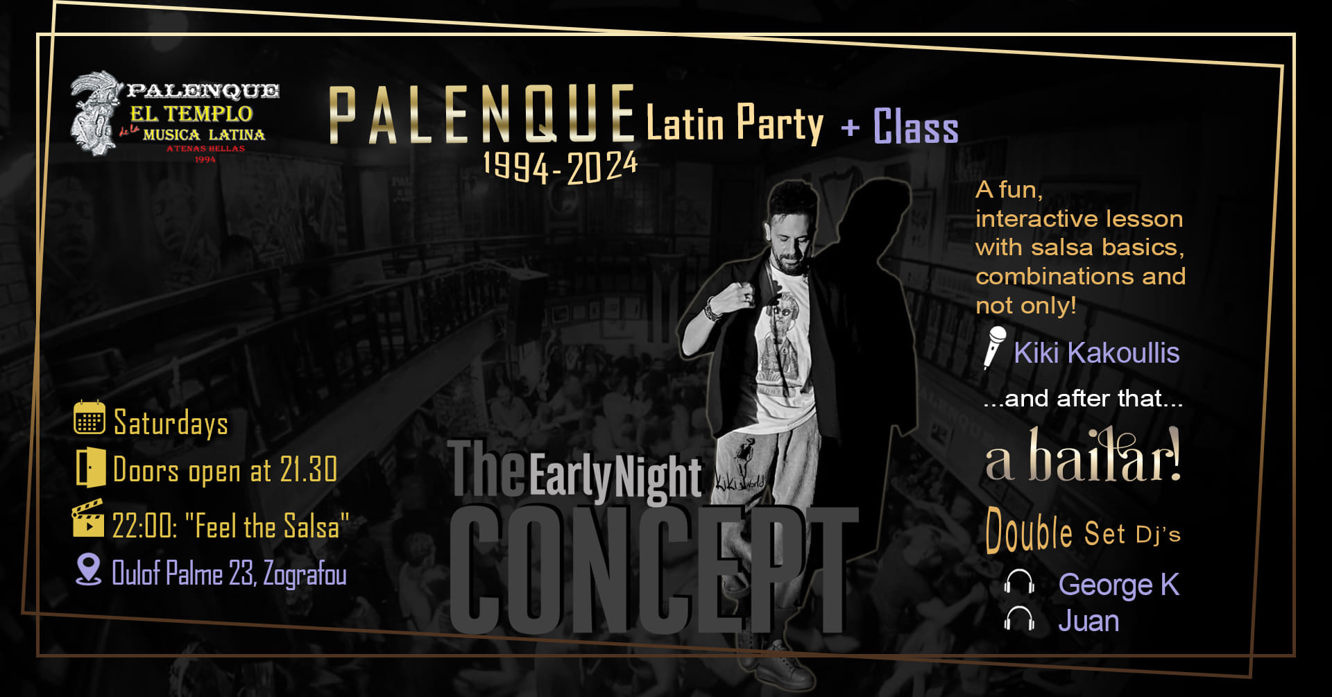 ▬ Palenque Saturdays ▬ 🎷The early night concept🎺