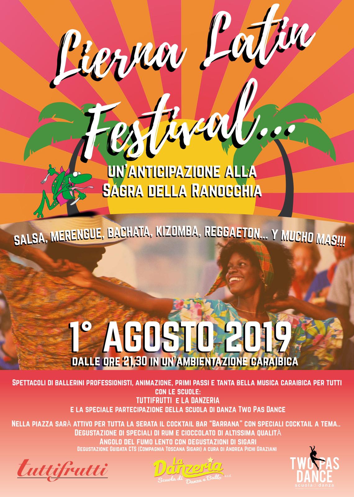 ✦ Lierna Latin Festival ✦ Cena Spettacoli e Ballo Libero ✦