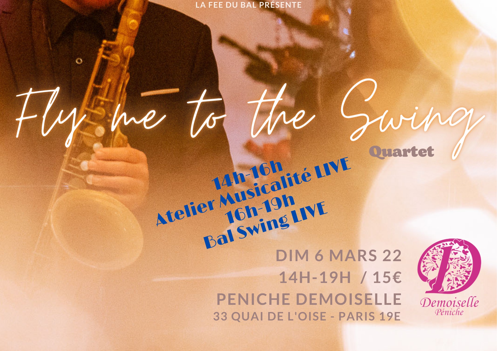 FLY ME TO THE SWING - DIM 6 MARS 22